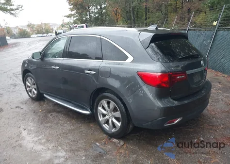 2014 Acura Mdx Advance Pkg W/Entertainment Pkg from USA, damaged, VIN 5FRYD4H86EB019877